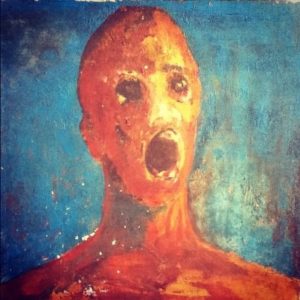 La pintura embrujada del “Hombre Angustiado”