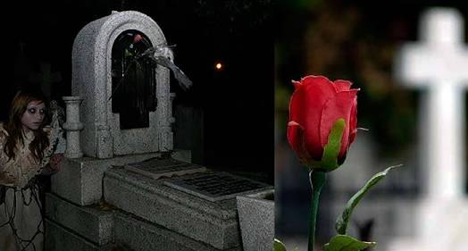 La tumba de las rosas