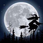 Blue Moon Luna Azul Halloween Noche De Brujas